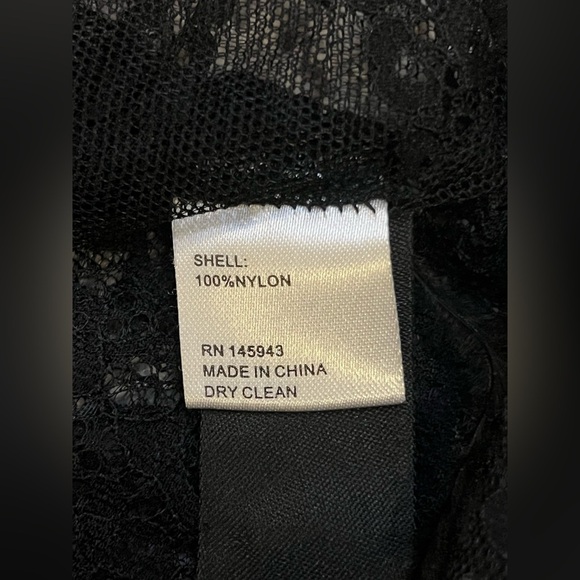 Osman Yousefzada Collective Lace Ruffle Top Size 4 - Picture 6 of 8